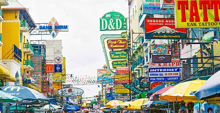 Enjoy Khao San Road Nightlife